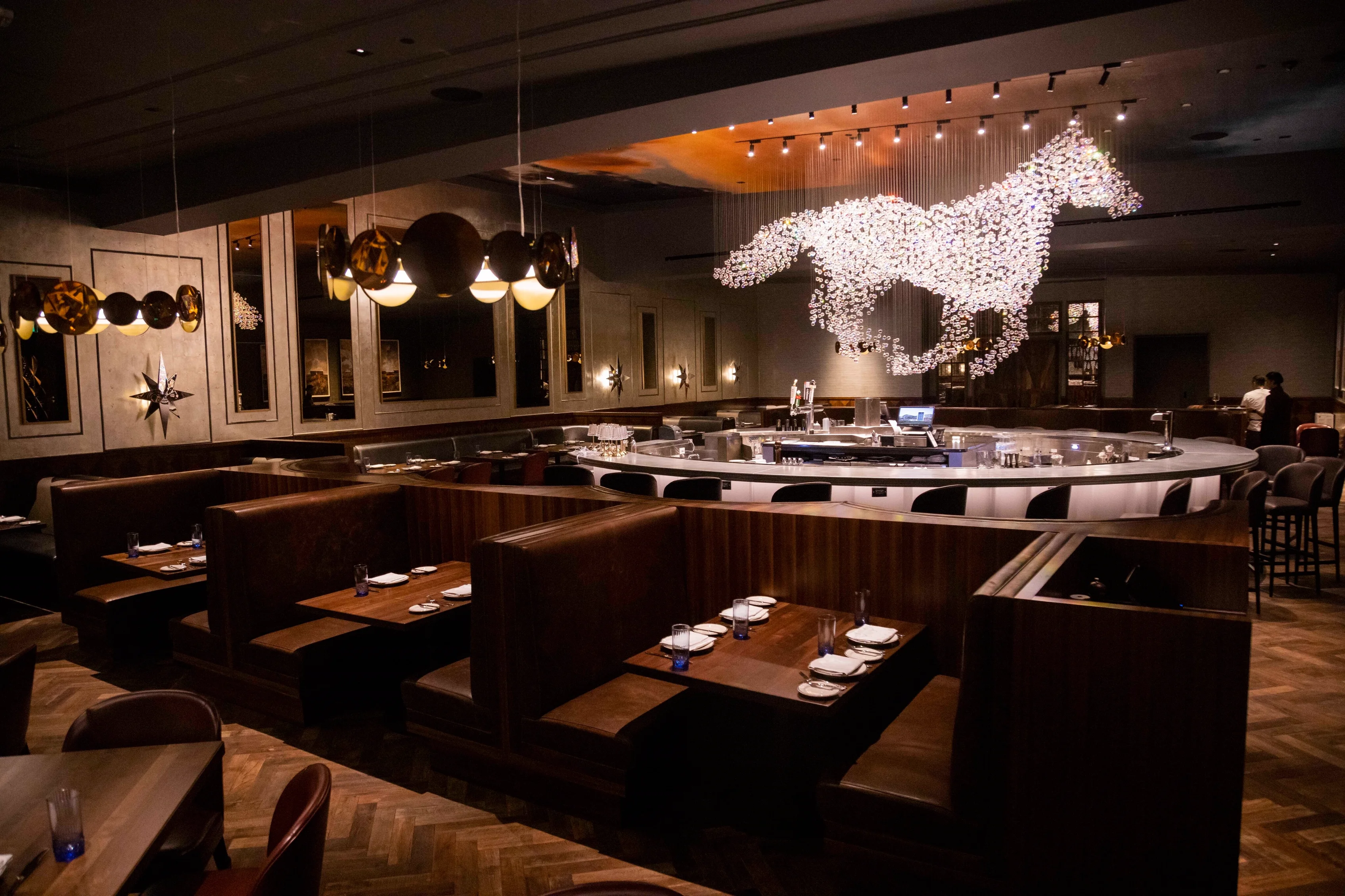 A hospitality bar top by La Bastille