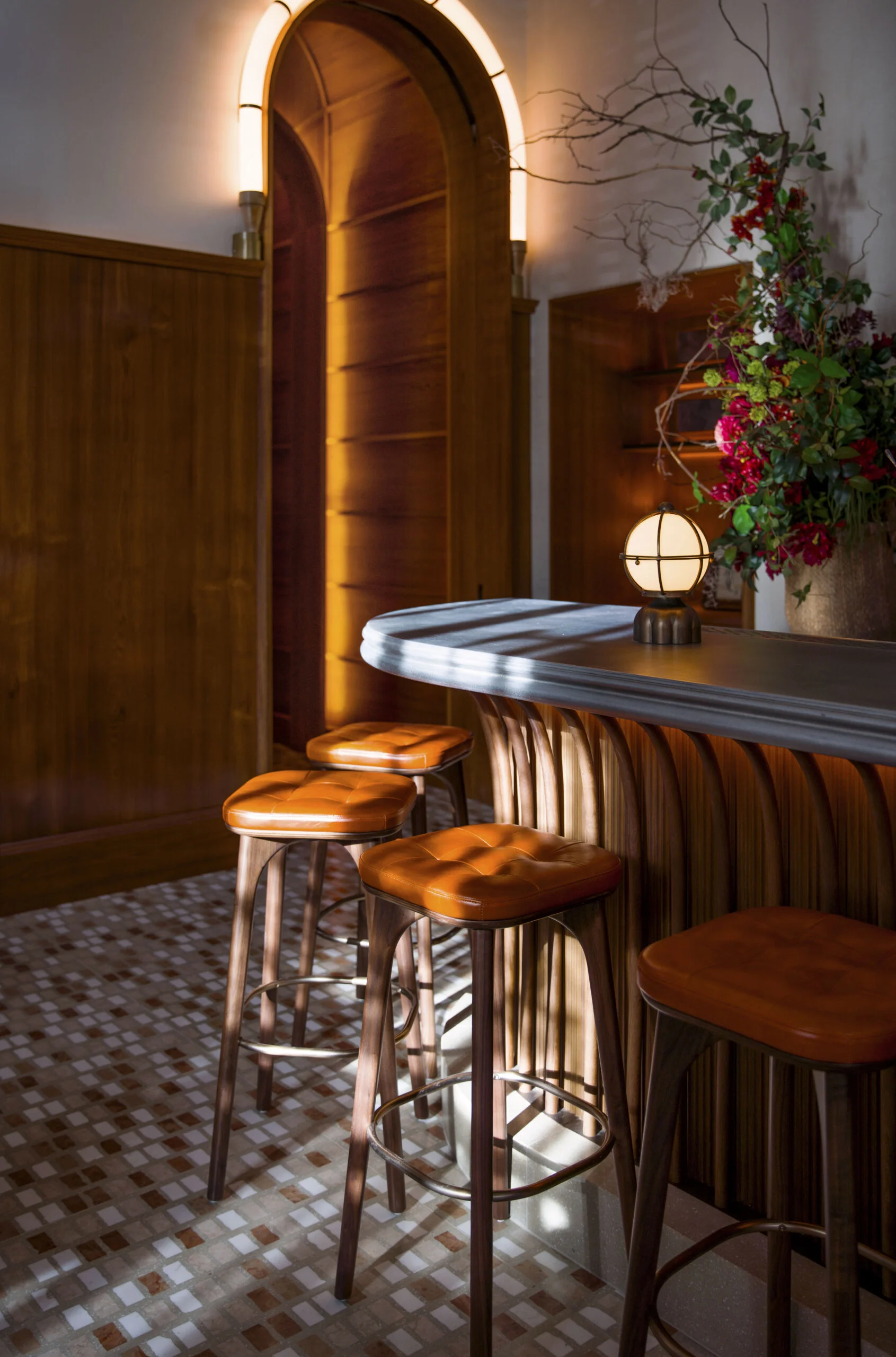 A range of La Bastille metal finishes