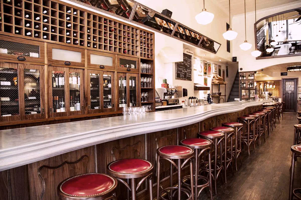 Custom cast pewter bartop by La Bastille