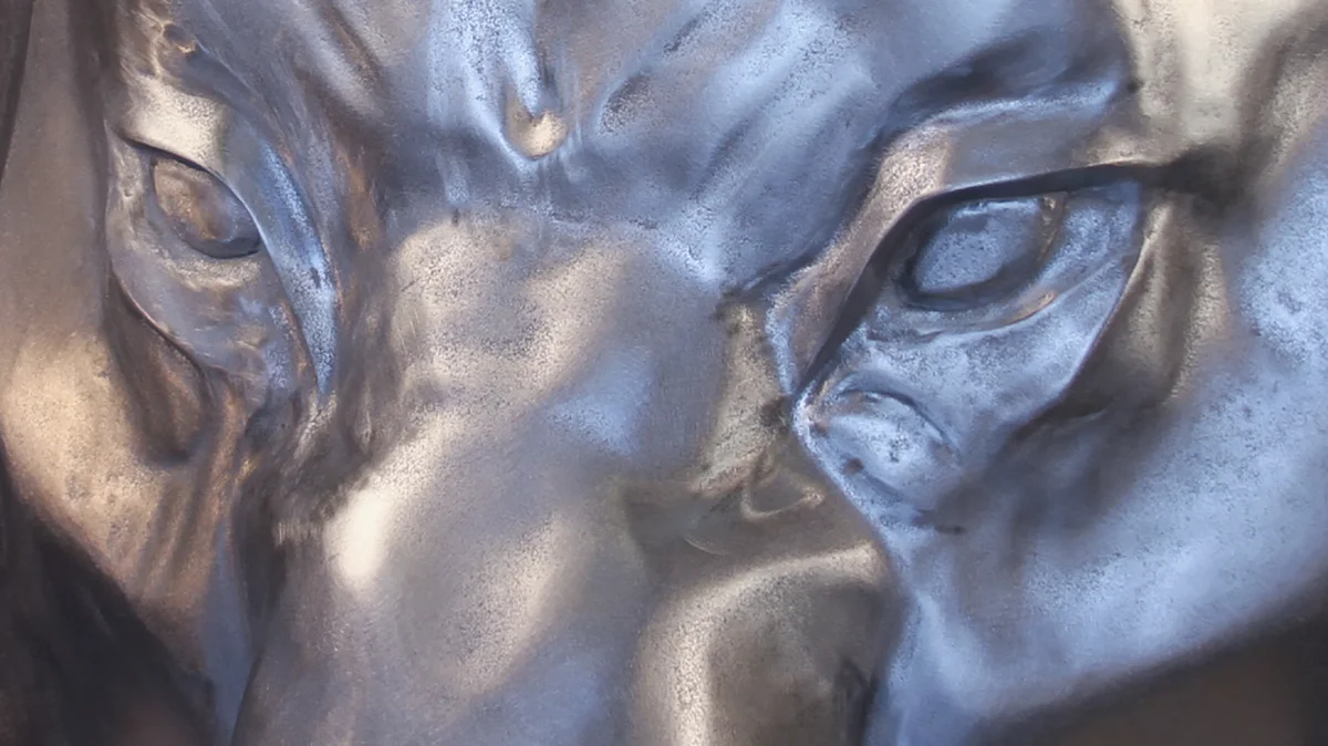 Custom cast zinc sculpture by La Bastille